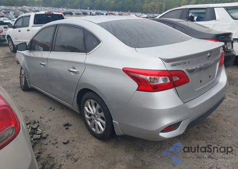 2017 Nissan Sentra S from USA, damaged, VIN 3N1AB7APXHY356642